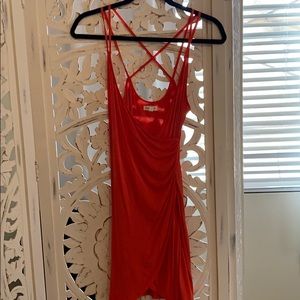 Urban Outfitters Orange Mini Dress